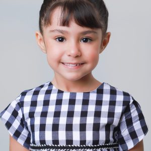 Vestido Infantil Vichy