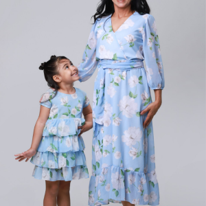 Vestido Infantil Floral Peônia